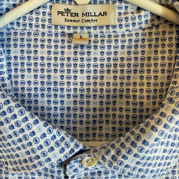 Peter Millar Summer Comfort Crown Golf Polo - Picture 2 of 4